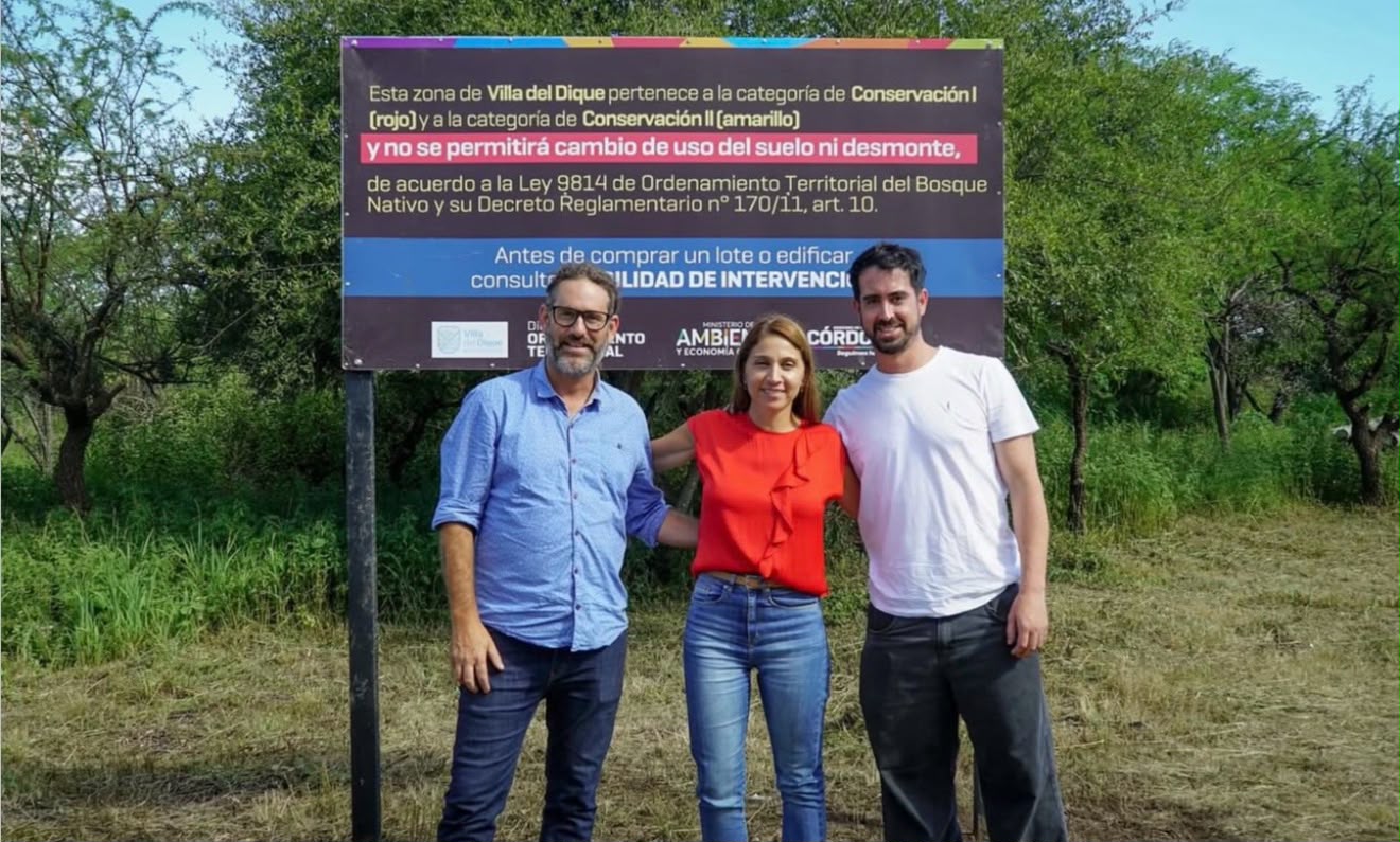 Categorías de Conservación I y II en Villa del Dique