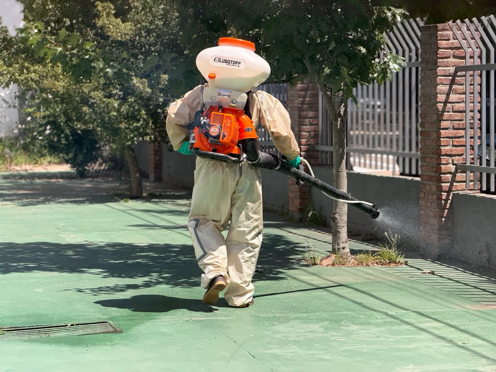 Fumigación, control de plagas y descacharreo