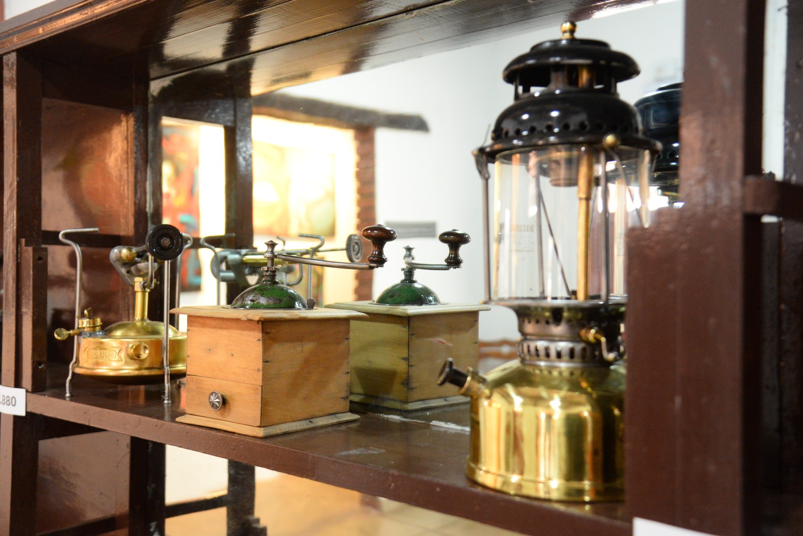 Vitrinas del Museo Histórico Municipal