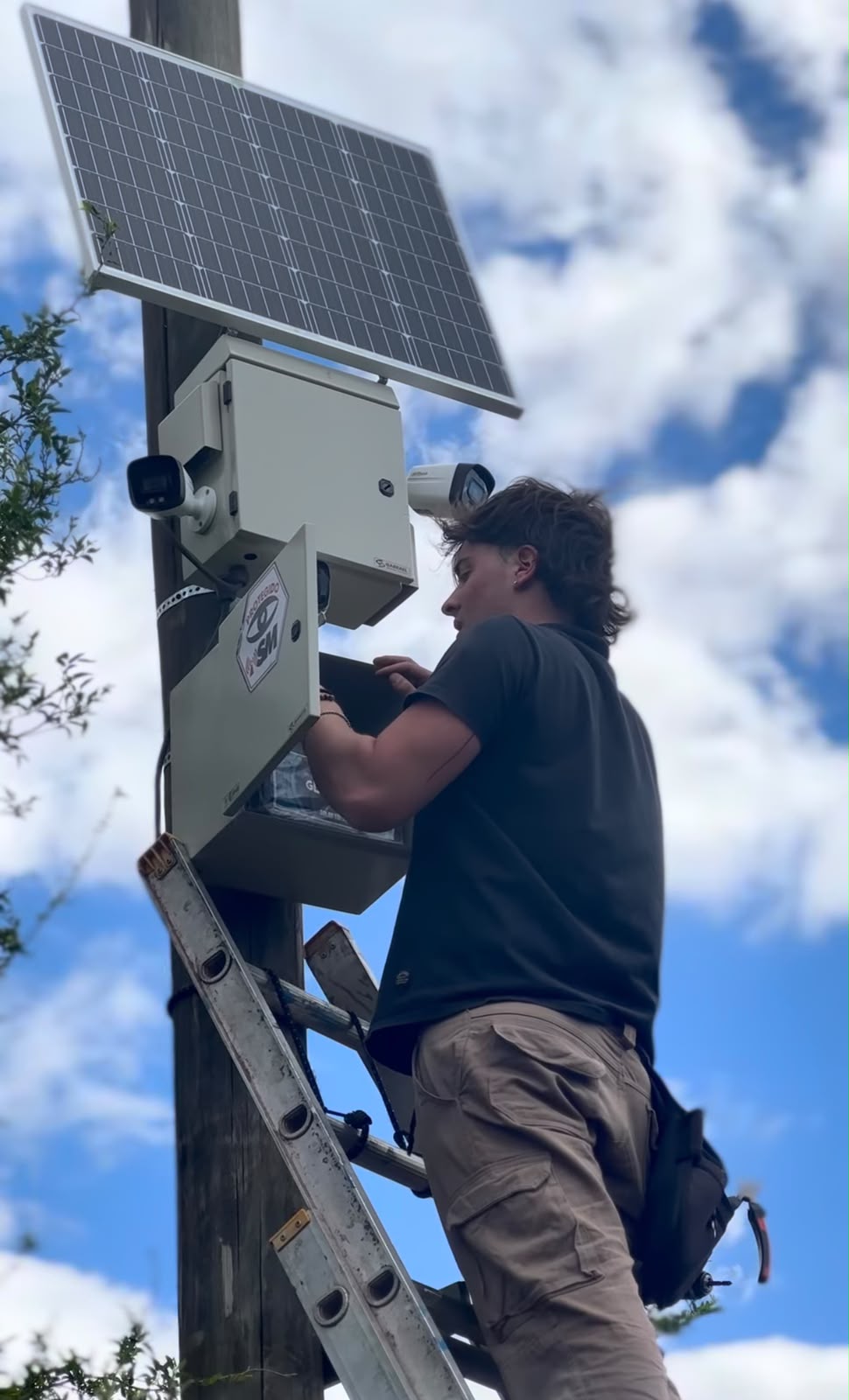 Instalación de nuevas cámaras