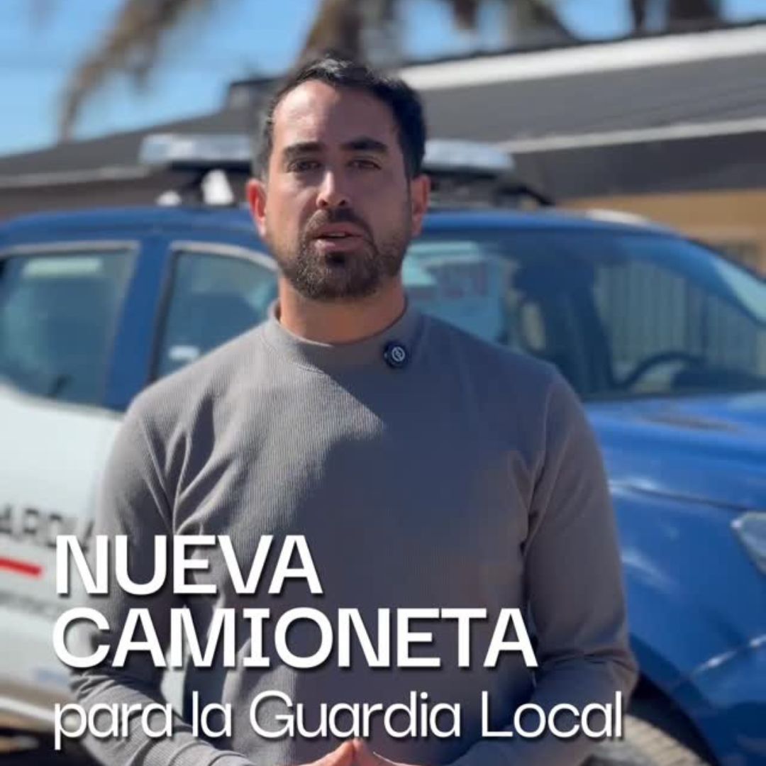 Nueva camioneta de la Guardia Local de Villa del Dique